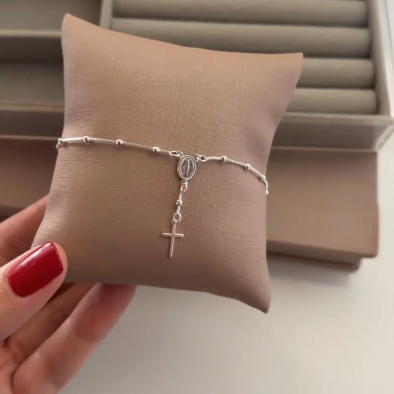 Pulseira Terço 17 cm