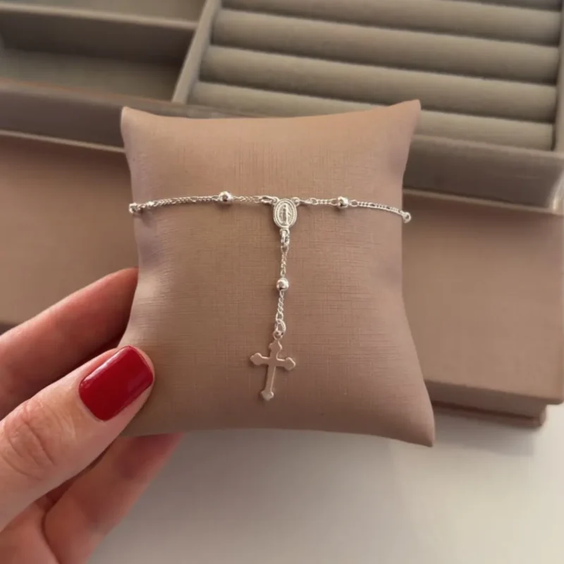 Pulseira Terço 19 cm